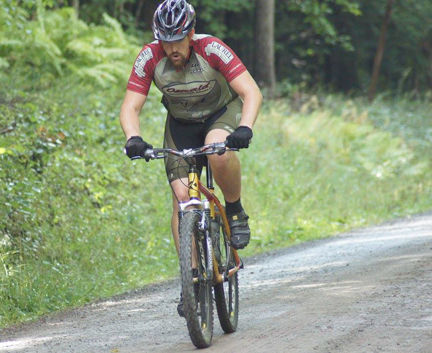 Matt Potter at Laurel Classic Mountain Bike Challenge.
